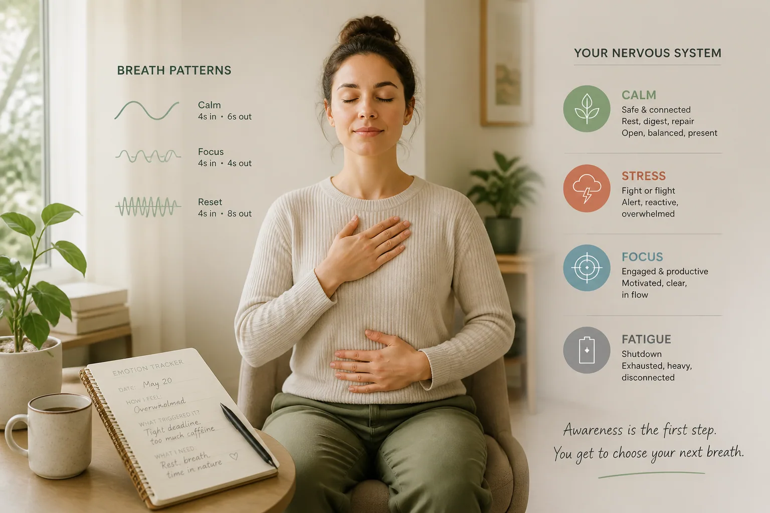 Breathwork as a Language of Safety: How Your Breath Pattern Can Reveal and Regulate Your Nervous System