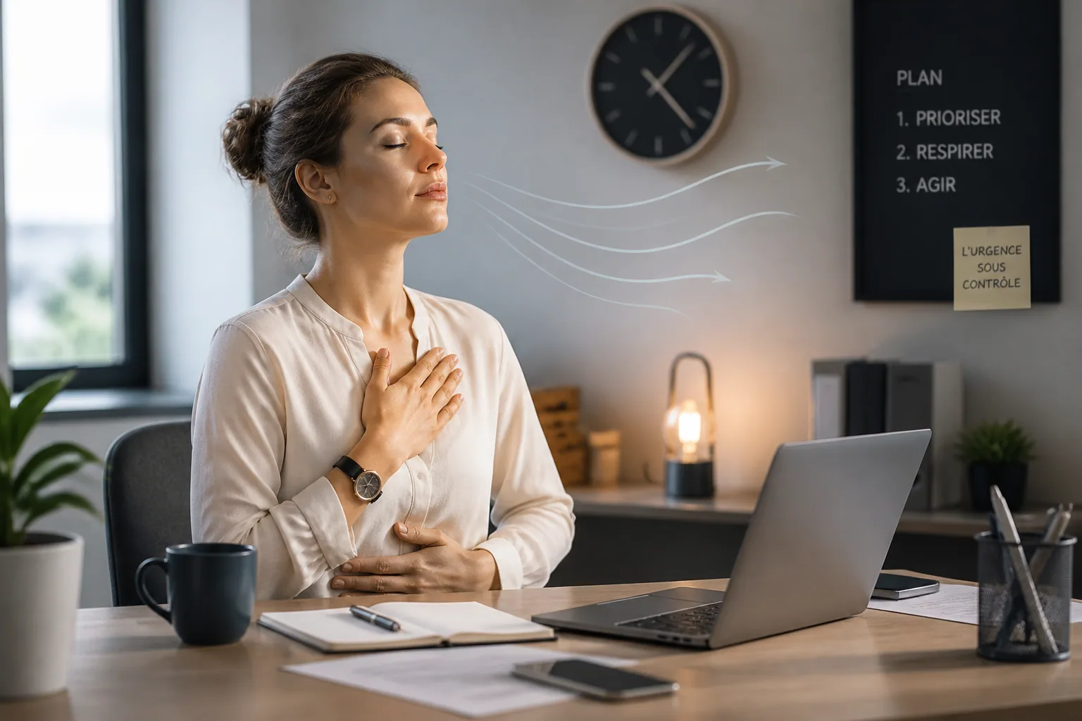 Breathwork d’urgence : 5 techniques simples pour se recentrer immédiatement