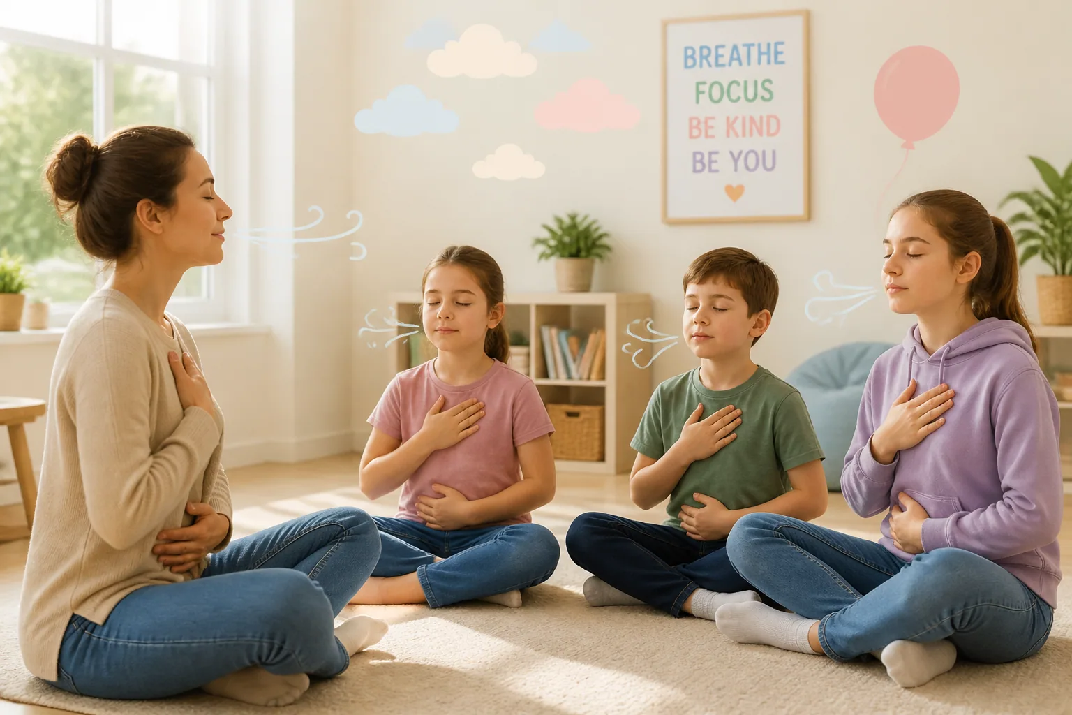 How Breathwork Helps Kids and Teens Build Emotional Resilience